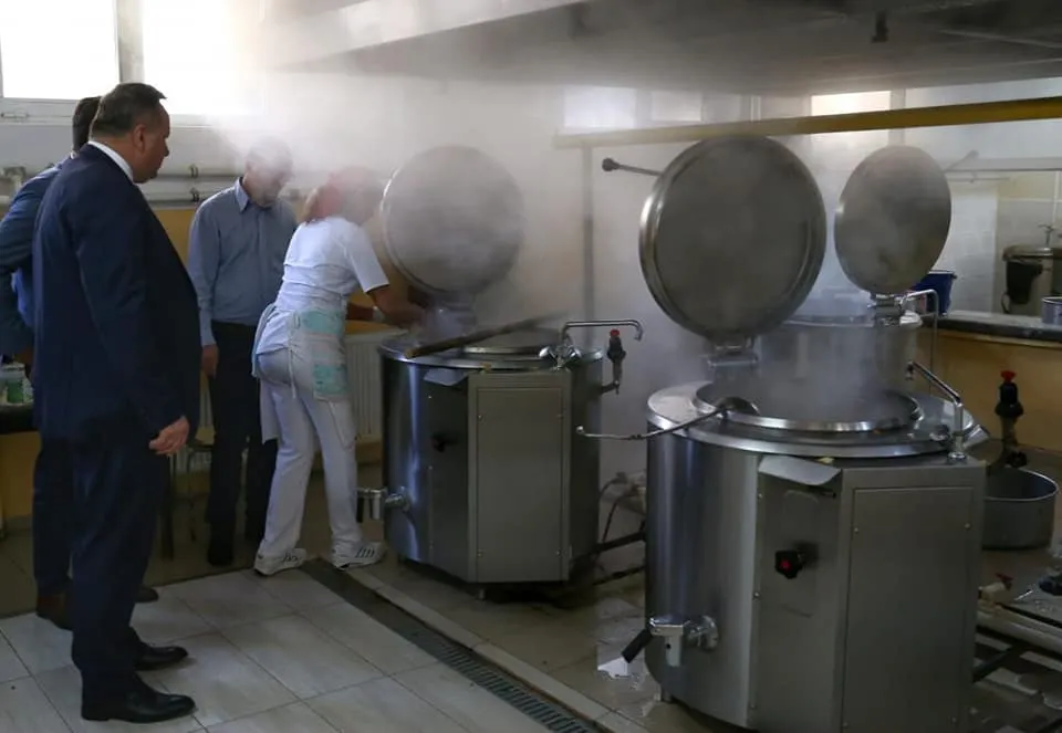 Blocul alimentar al Spitalului Județean Călărași a fost dotat cu echipamente noi