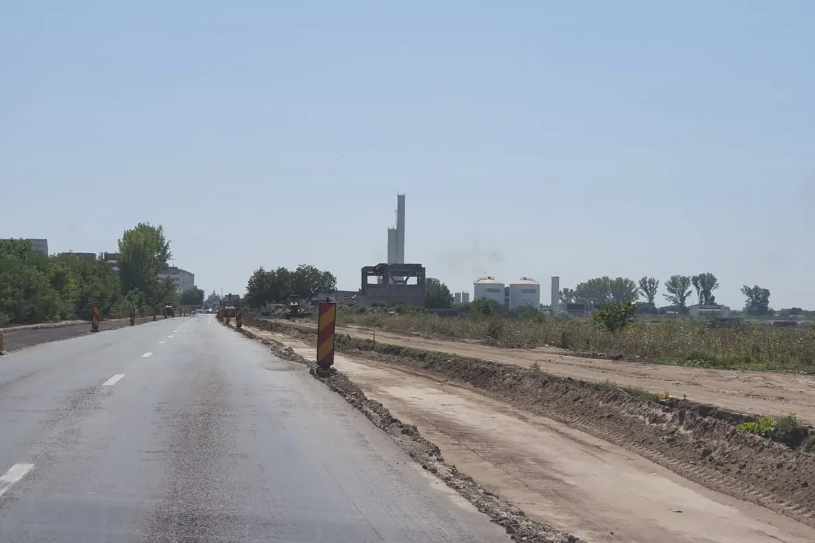 Primăria Municipiului Călărași face precizări legate de lucrările la drumul de acces din incinta Siderca (DJ 306A)