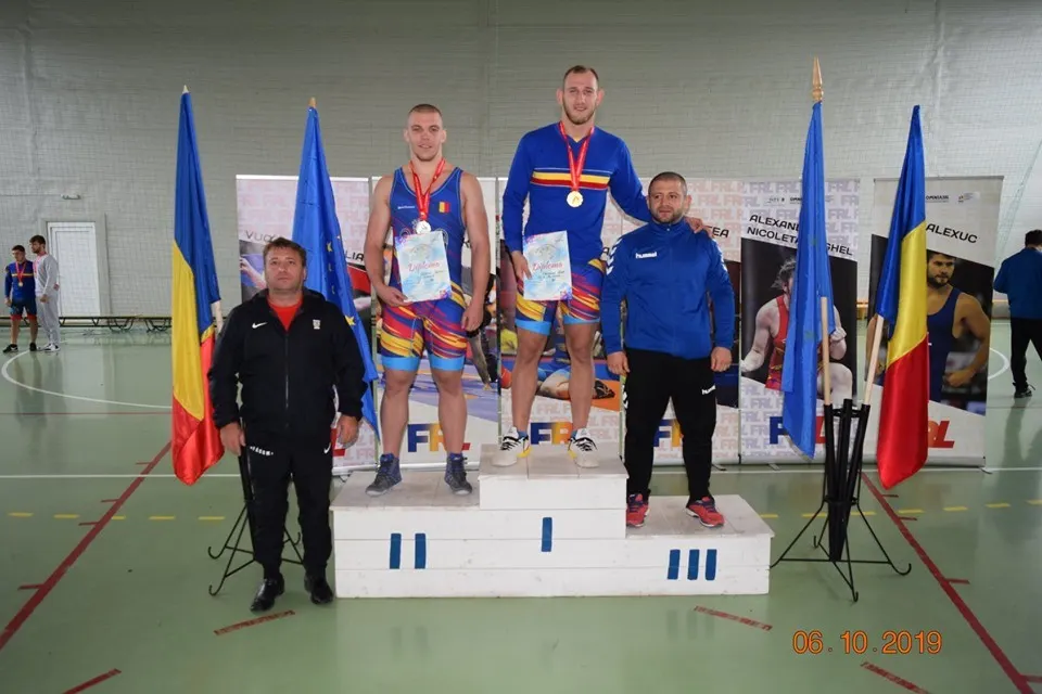 Luptătorul Mihai Palaghia (CSM Călărași), medalie de aur la CNI U23 de la Covasna