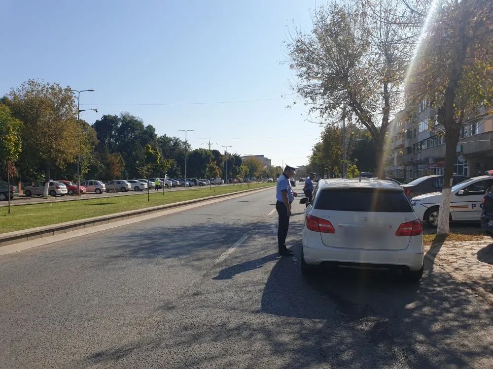 Autovehiculele înmatriculate în alte state, verificate de poliţiştii călărășeni