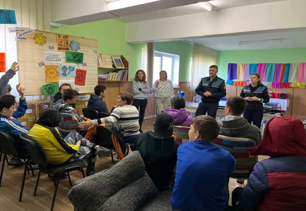 Activități de prevenție în centrele de plasament