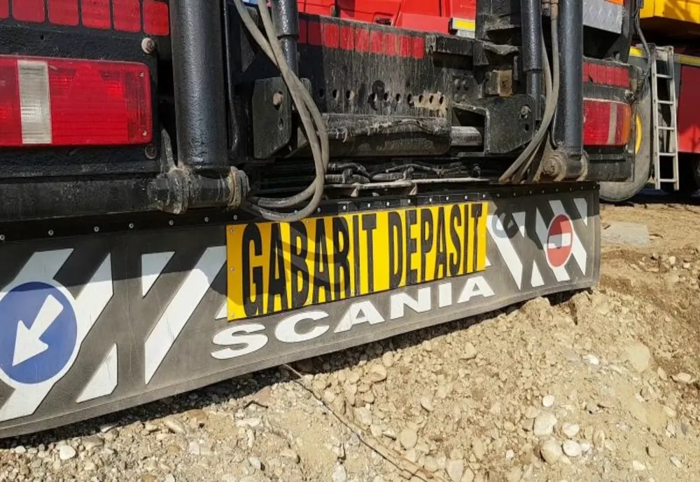 Atenție șoferi! Transport agabaritic, posibil trafic restricționat