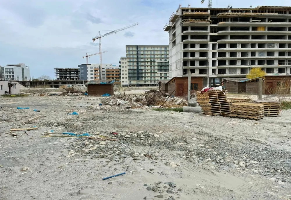 FOTO Garda de Mediu, amenzi de 1,4 milioane de lei pe litoral. Aproape toate șantierele de construcții nu respectă legislația de mediu