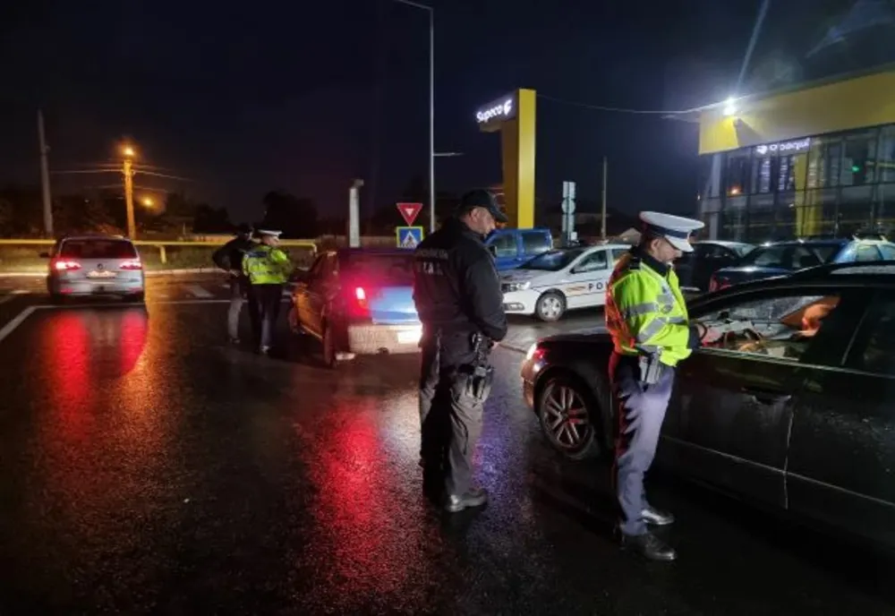 FOTO Polițiștii au testat 153 de șoferi ca să descopere dacă au consumat droguri sau alcool