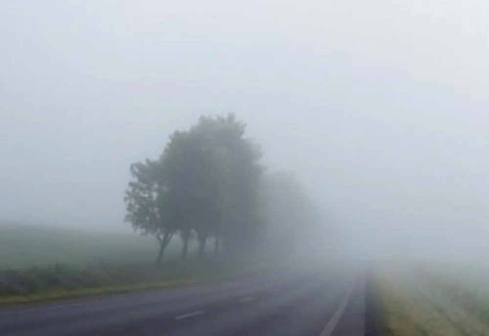 Ceață densă. Vizibilitate redusă. Unde se întâmplă