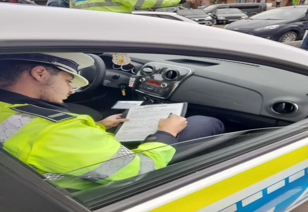 Record de amenzi date de polițiști  în minivacanța de 1 Decembrie