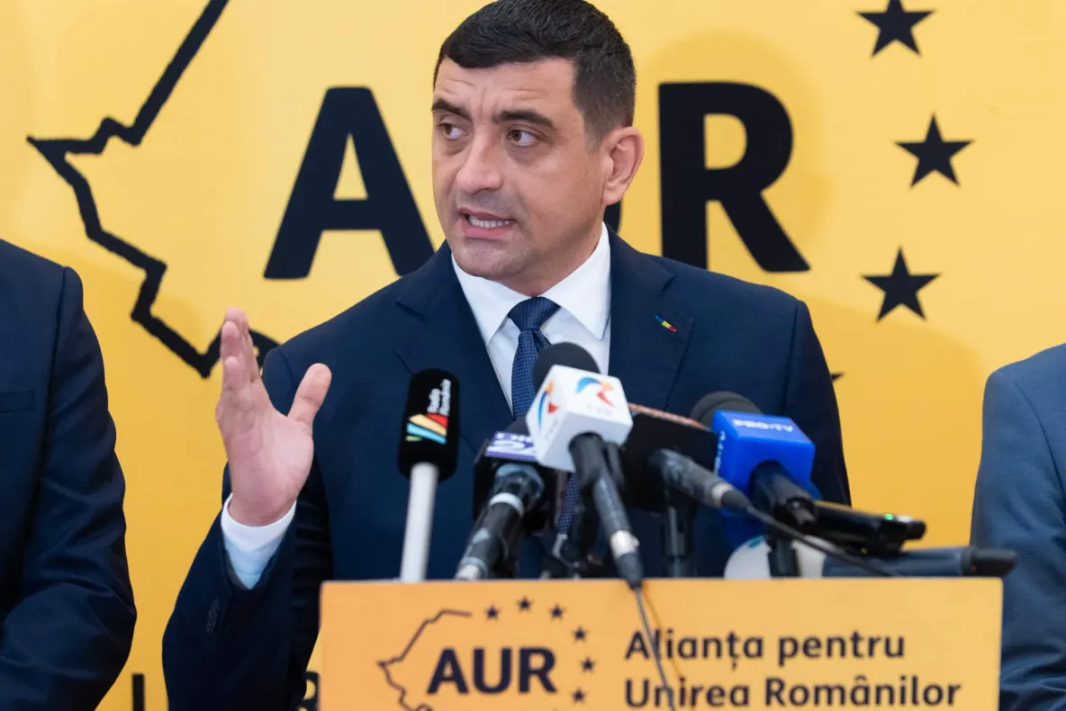 George Simion (președinte AUR): „CNA seamănă din ce în ce mai mult cu un stat totalitar, nu cu un stat democratic”