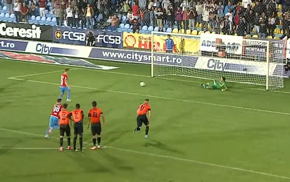 Denis Ispas, eroul negativ al Dunării în meciul cu FCSB