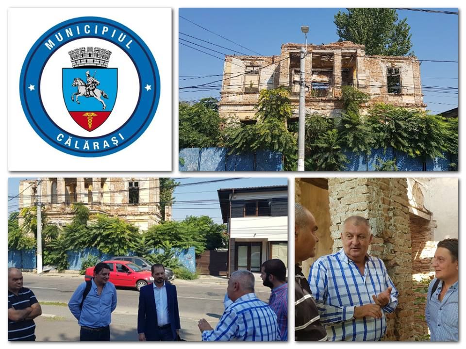 Încep lucrările de reabilitare a clădirii de patrimoniu „Poșta Veche” din Călărași