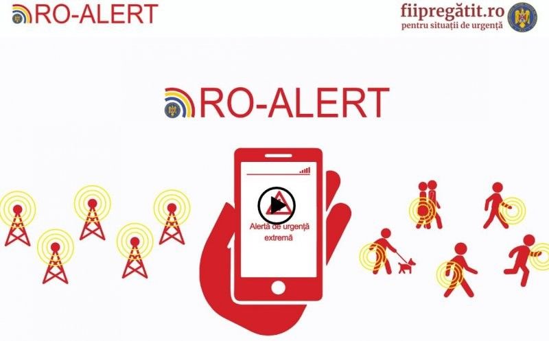 ISU Călărași | Continuă testele aplicației RO-ALERT în judeţul Călărași!