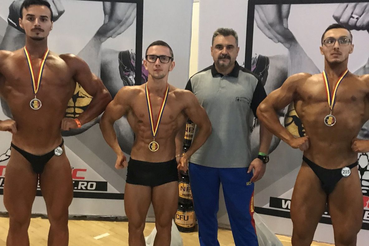 Culturistul călărășean, Viorel Arpășanu, campion național la juniori