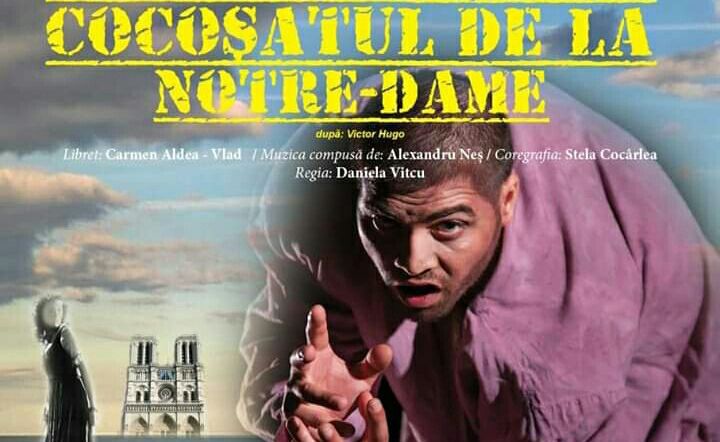 Cocoșatul de la Notre Dame, luni 12 noiembrie, pe scena Teatrului Călărași