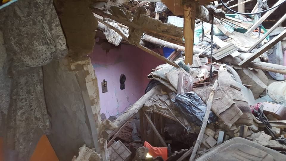 20 de persoane au rămas fără adăpost în urma unei explozii