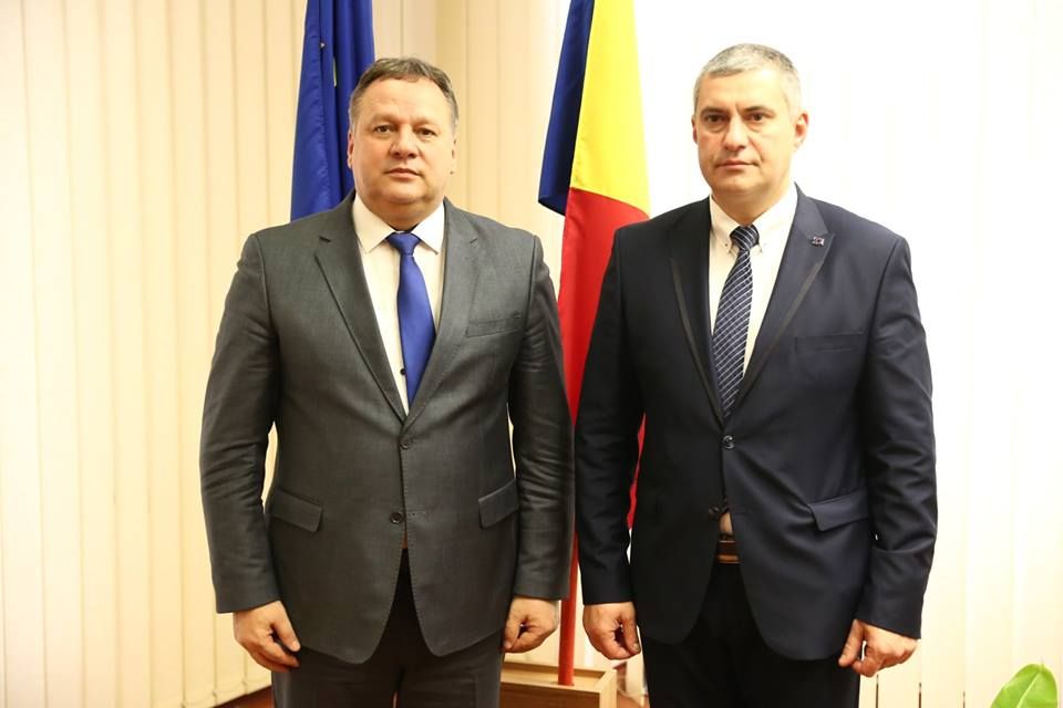 Guvernatorul regiunii Silistra, întâlnire cu președintele CJ Călărași