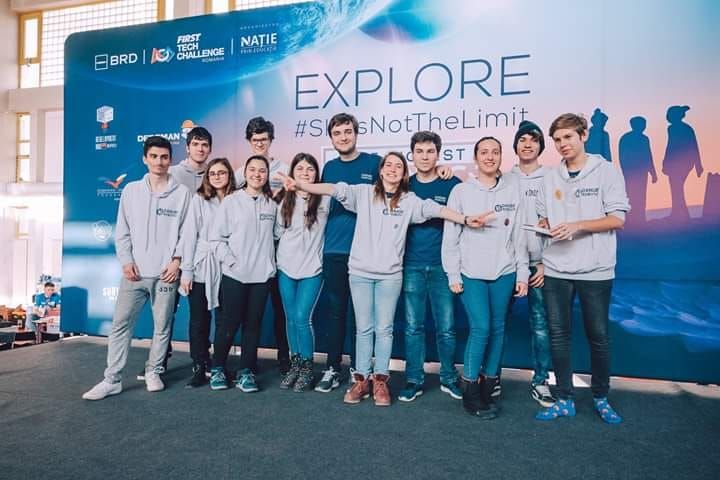 Echipa de robotică a Colegiului Național Barbu Știrbei Călărași, calificată în etapa națională