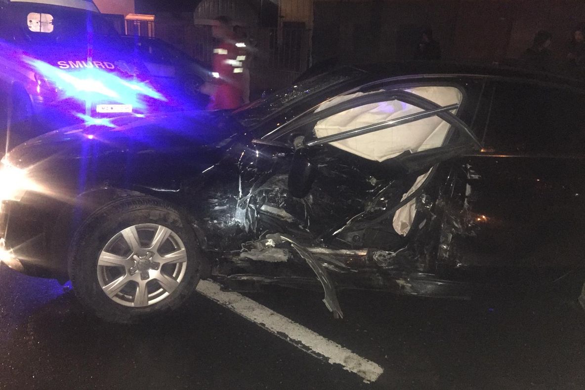 Accident grav în comuna Borcea. Opt persoane implicate dintre care una decedată