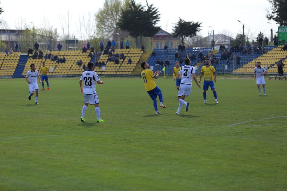 Partida Dunărea Călărași - Rapid, din etapa a 11-a, a fost amânată