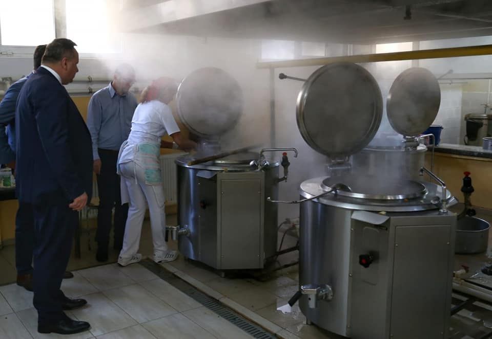 Blocul alimentar al Spitalului Județean Călărași a fost dotat cu echipamente noi