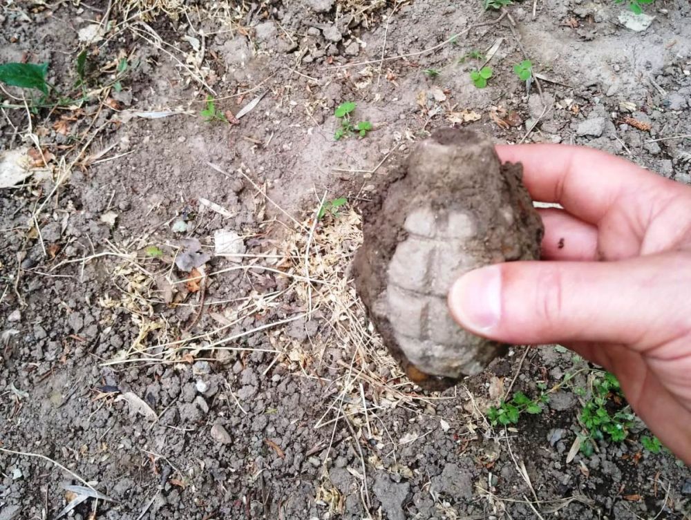 Grenadă descoperită în grădina unui bloc din municipiul Călărași. Pompierii au intervenit imediat!