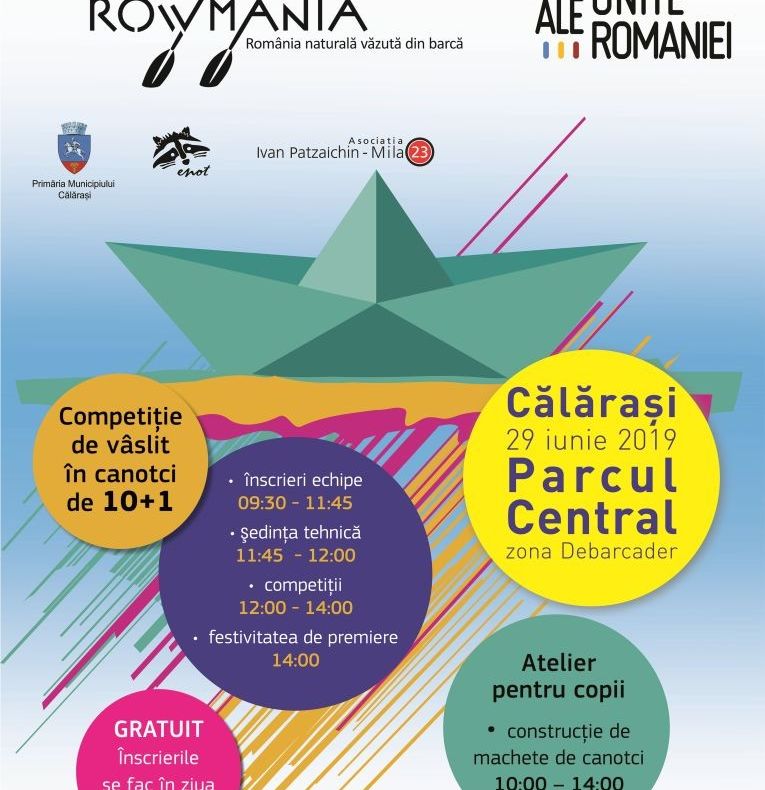 Ziua Dunării – ediția a VII-a, sâmbătă, 29 iunie, Călărași