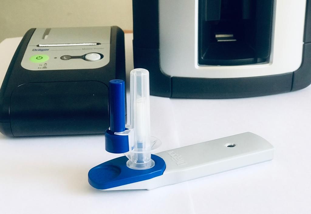 Polițiștii călărășeni au testat șoferii, în premieră, cu aparatul Drug Test în acest week end