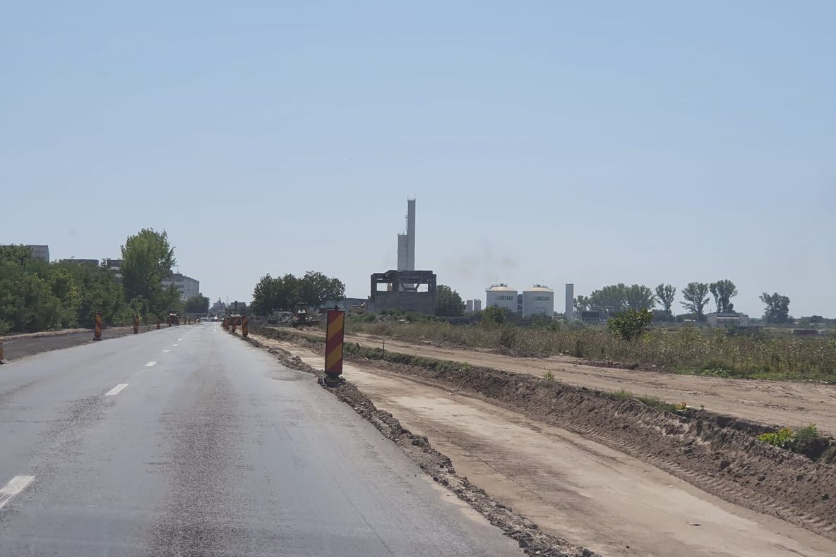 Primăria Municipiului Călărași face precizări legate de lucrările la drumul de acces din incinta Siderca (DJ 306A)