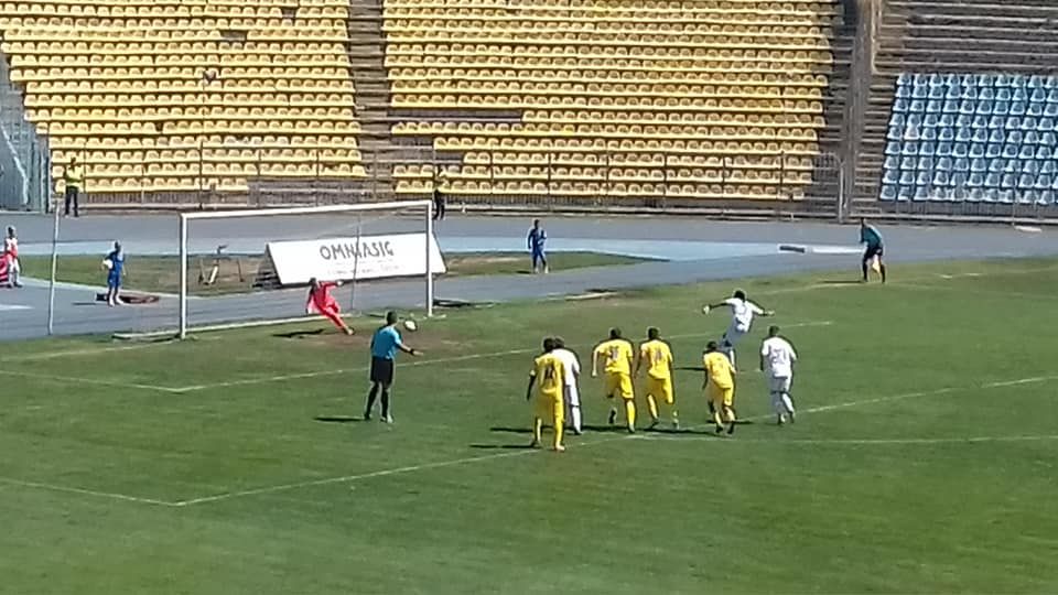 Dunărea Călărași, a doua înfrângere consecutivă în Liga a 2-a