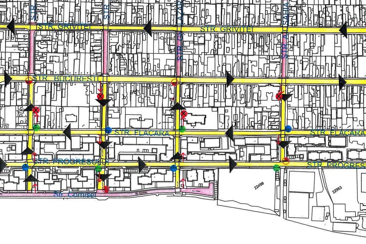Mai multe străzi din municipiul Călărași vor avea sens unic