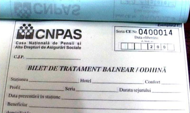 173 de pensionari vor beneficia, în această perioadă, de bilete de tratament