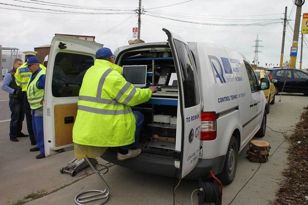 57 de vehicule, dintre cele verificate de inspectorii RAR în trafic, în județul Călărași, prezentau pericol iminent de accident