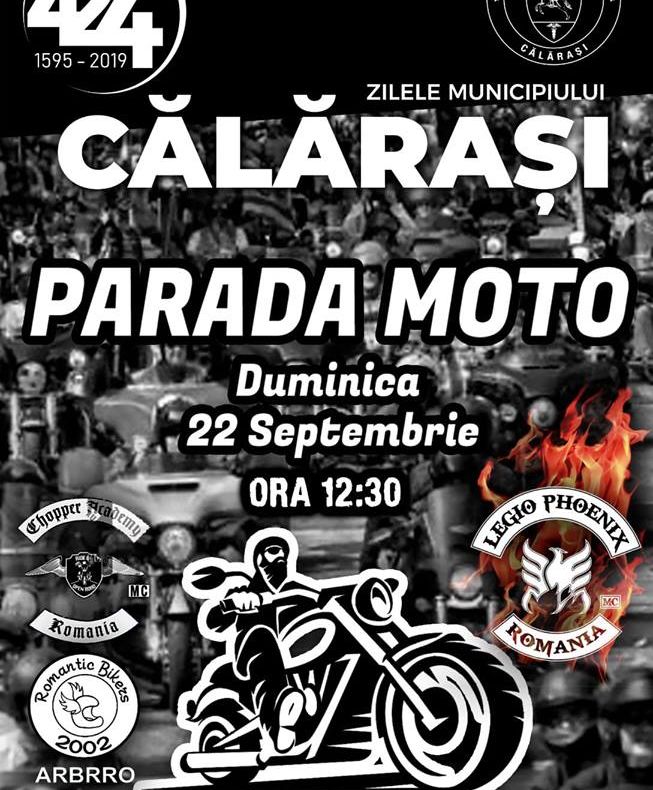 Peste 100 de motocicliști vor defila pe străzile Călărașiului