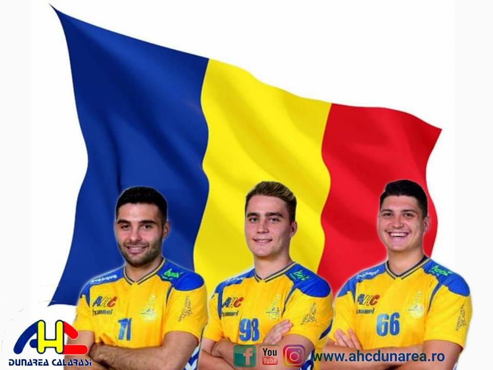 3 jucători ai AHC Dunărea Călărași convocați la echipa națională