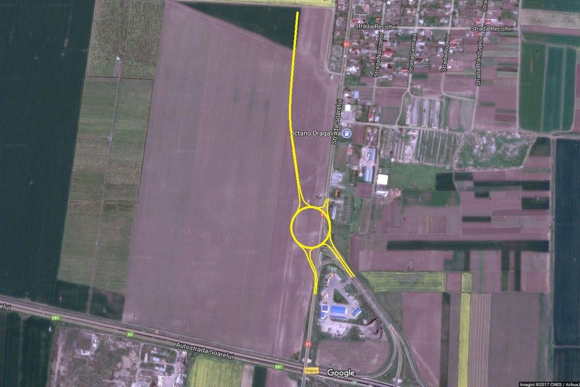 A fost finalizat studiul de fezabilitate pentru pasajul de la Drajna