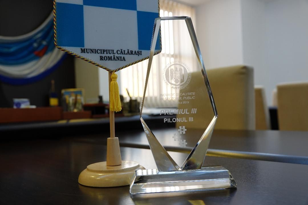 Primăria Călărași, locul III pentru etică la Conferința Internațională Inovație și Calitate în sectorul public