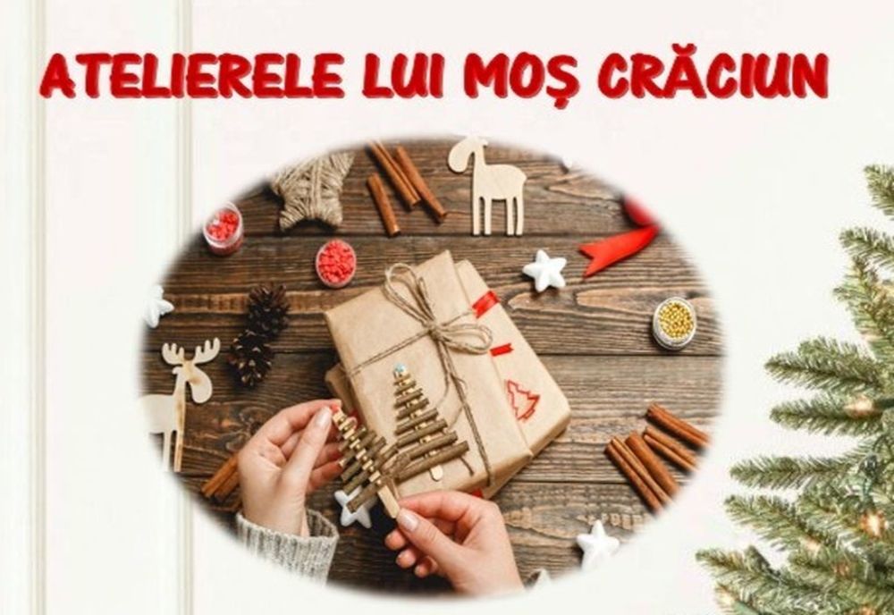 Bibilioteca Județeană Călărași deschide Atelierele Crăciunului