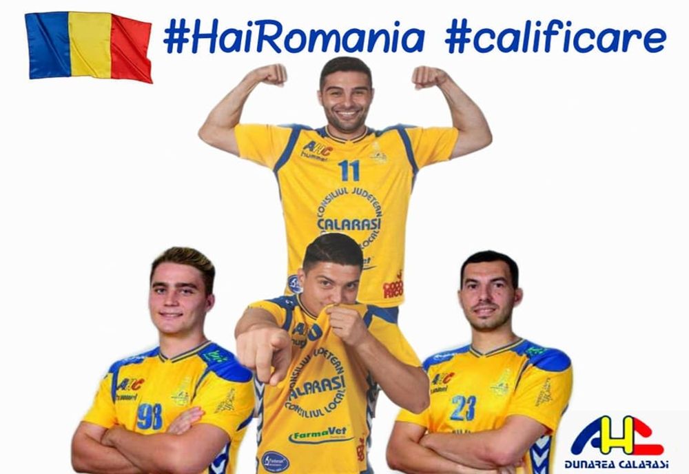 Patru jucători ai AHC Dunărea Călărași au fost convocați la echipa națională de handbal