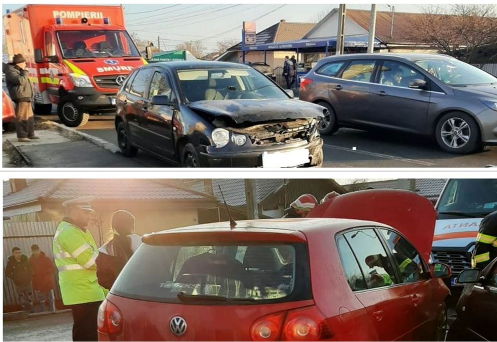 Accident rutier pe strada Sloboziei din Călărași. O tânără a fost rănită ușor!