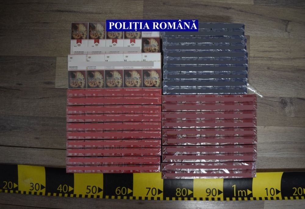 4.000 de țigarete de contrabandă confiscate de polițiștii călărășeni
