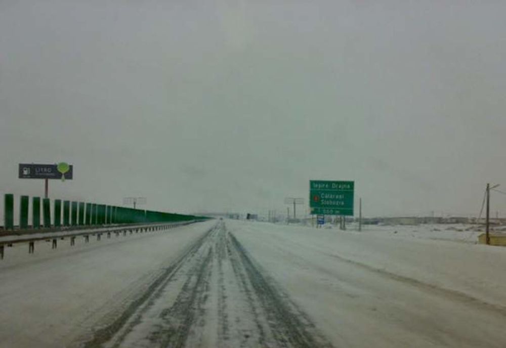 Drumurile Naționale din județul Călărași și A 2 au fost redeschise circulației