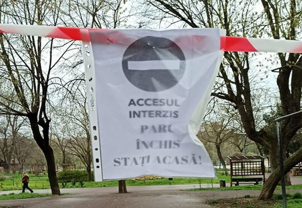 Parcurile și locurile publice de joacă din Călărași au fost închise