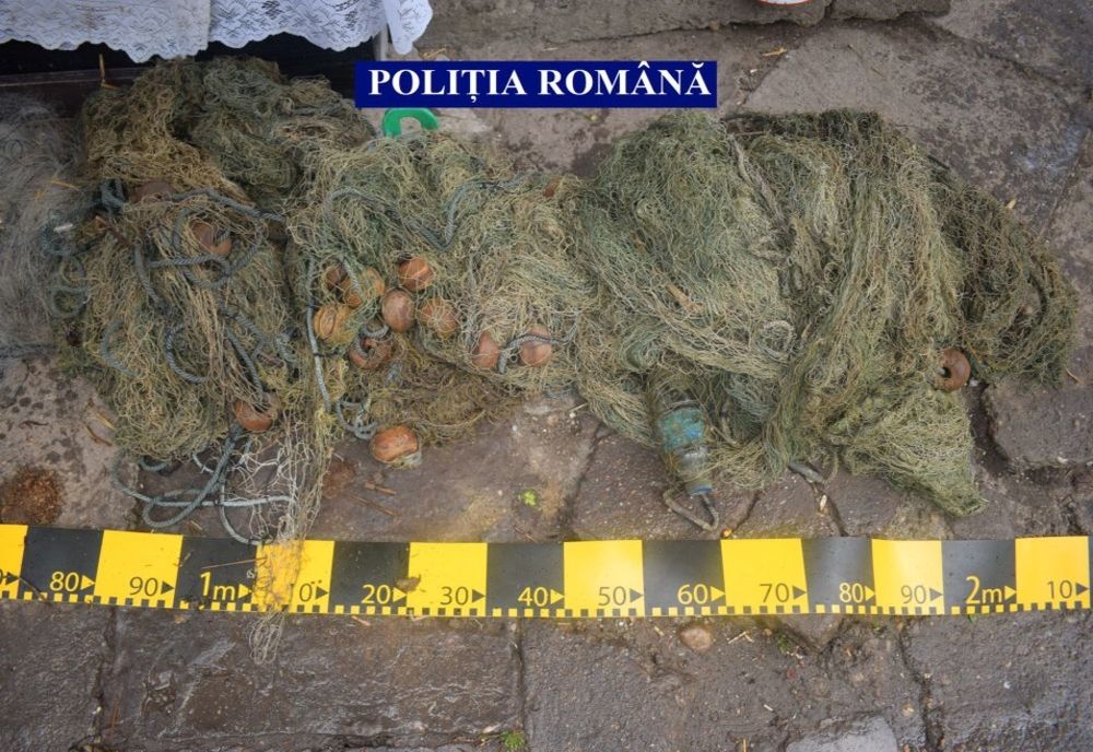 4 persoane reținute de polițiștii călărășeni pentru furturi din amenajări piscicole