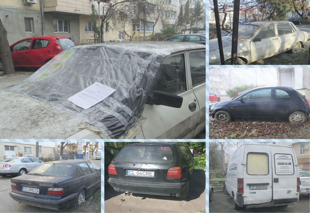 Primăria Călărași continuă ridicarea mașinilor abandonate pe domeniul public