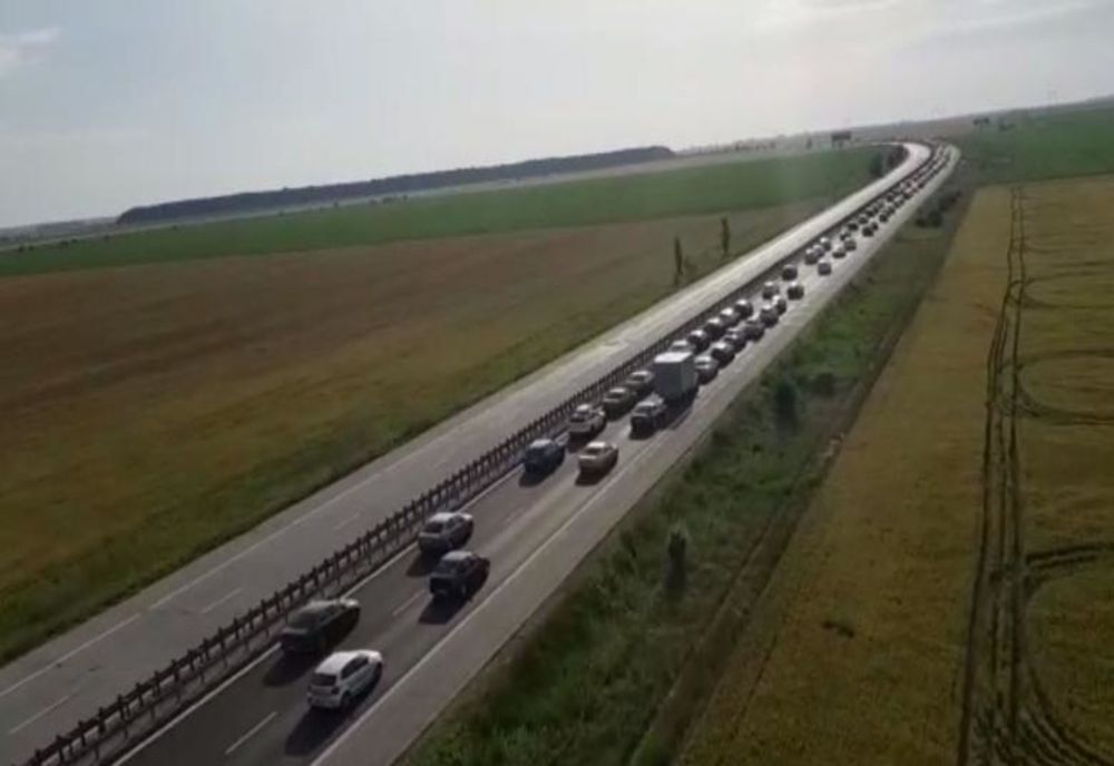 Accident pe Autostrada Soarelui. O persoană rănită grav