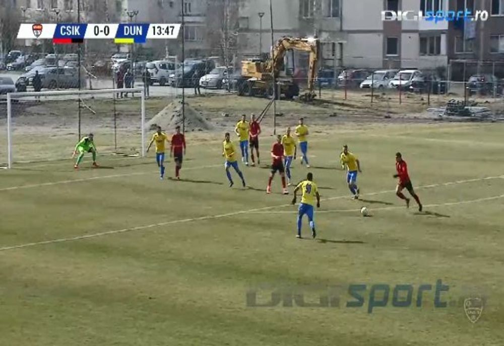 FOTBAL: Csikszereda - Dunărea Călărași 0-1 (VIDEO)