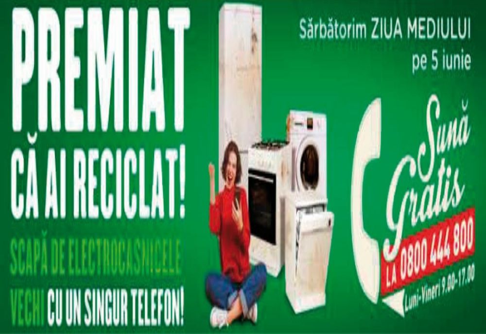 Campanie de colectare a deșeurilor electrice. Tombolă cu premii