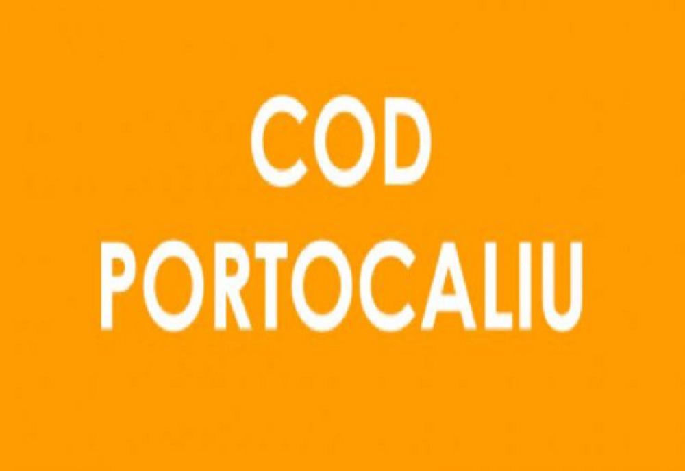 COD  PORTOCALIU de vijelii și grindină în județele Ialomița și Călărași