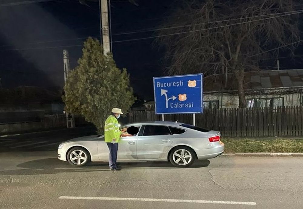 12 călărășeni au rămas pietoni. Câte amenzi au dat polițiștii într-o singură zi