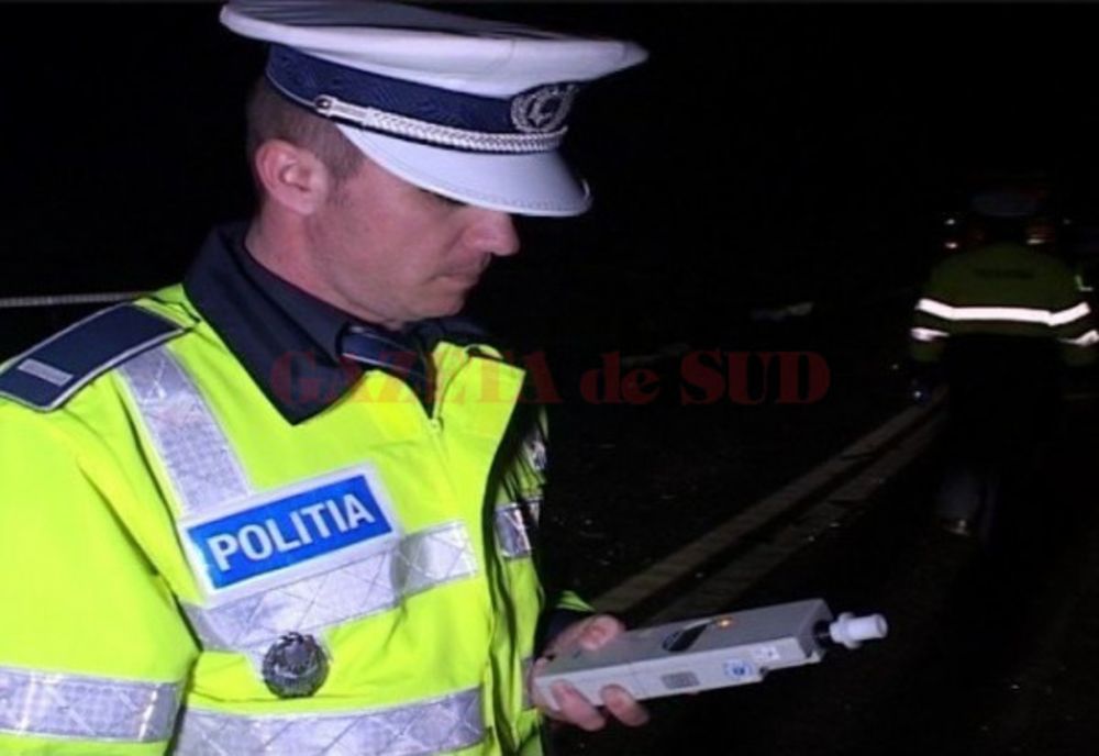 Bucureștean prin băut la volan, pe străzile din Oltenița
