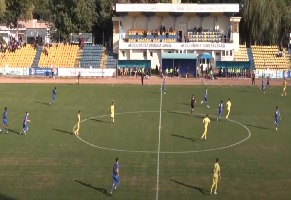 Gol pe tabelă în derby-ul local Dunărea Călărași - Înainte Modelu     
