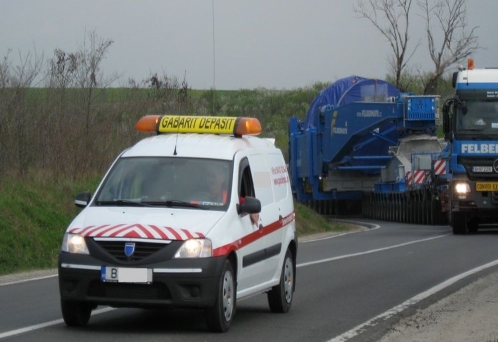 Transporturi agabaritice - Restricții de trafic pe mai multe artere rutiere